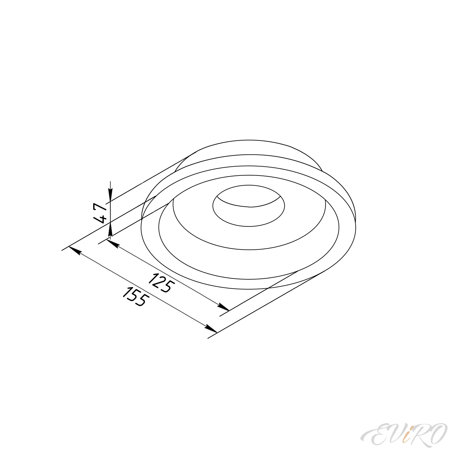 Потолочный светильник EViRO ВПС 19