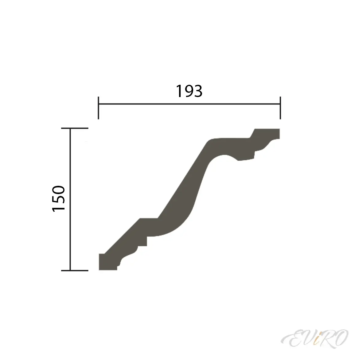 Карниз EViRO Модель 1.50.134