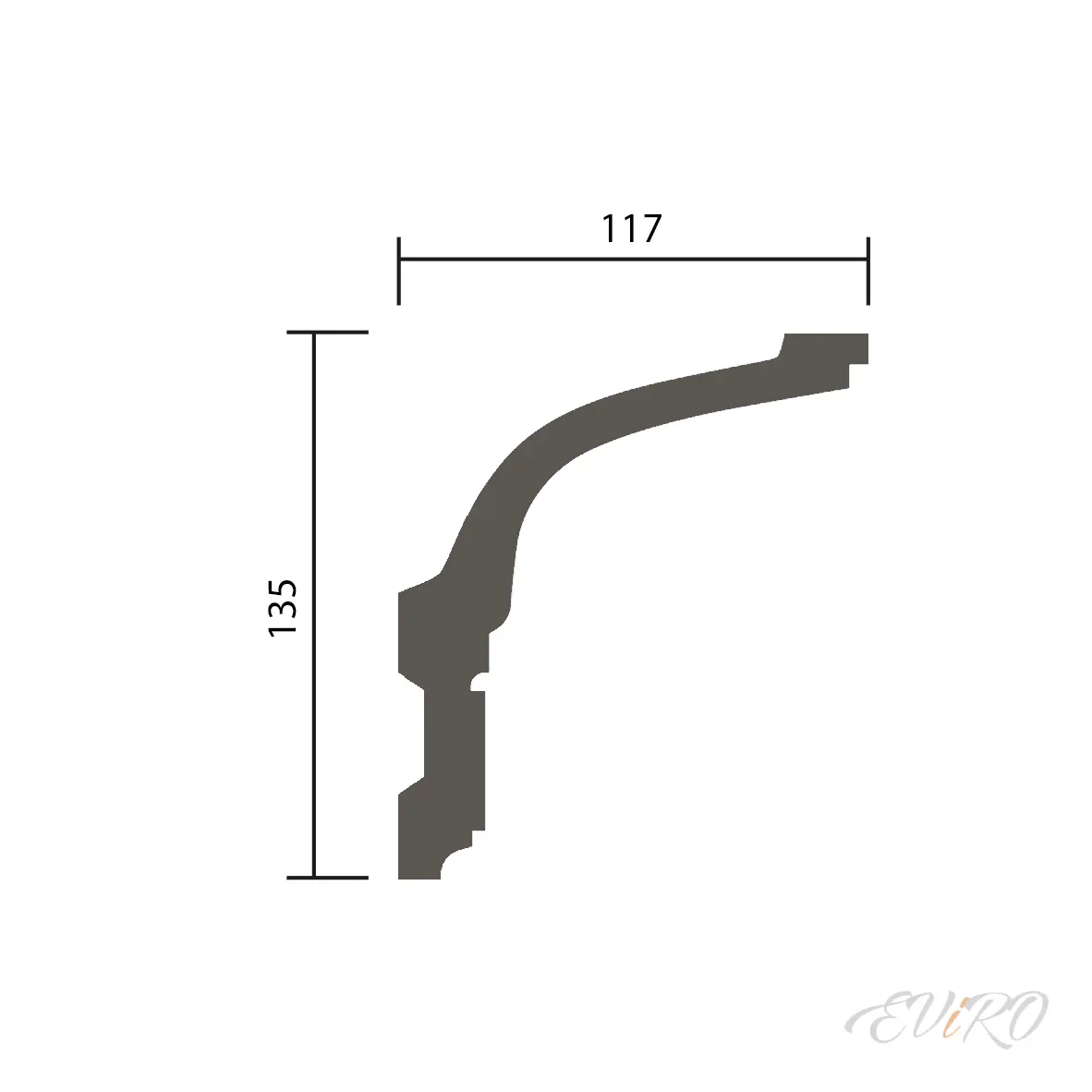 Карниз EViRO Модель 1.50.175