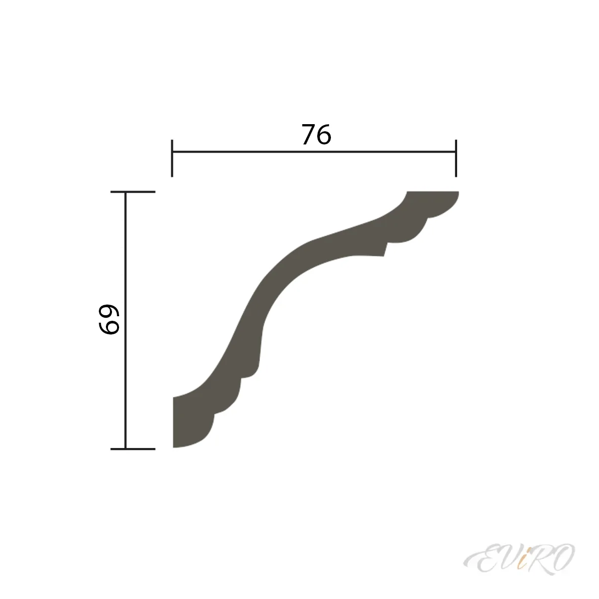 Карниз EViRO Модель 1.50.102