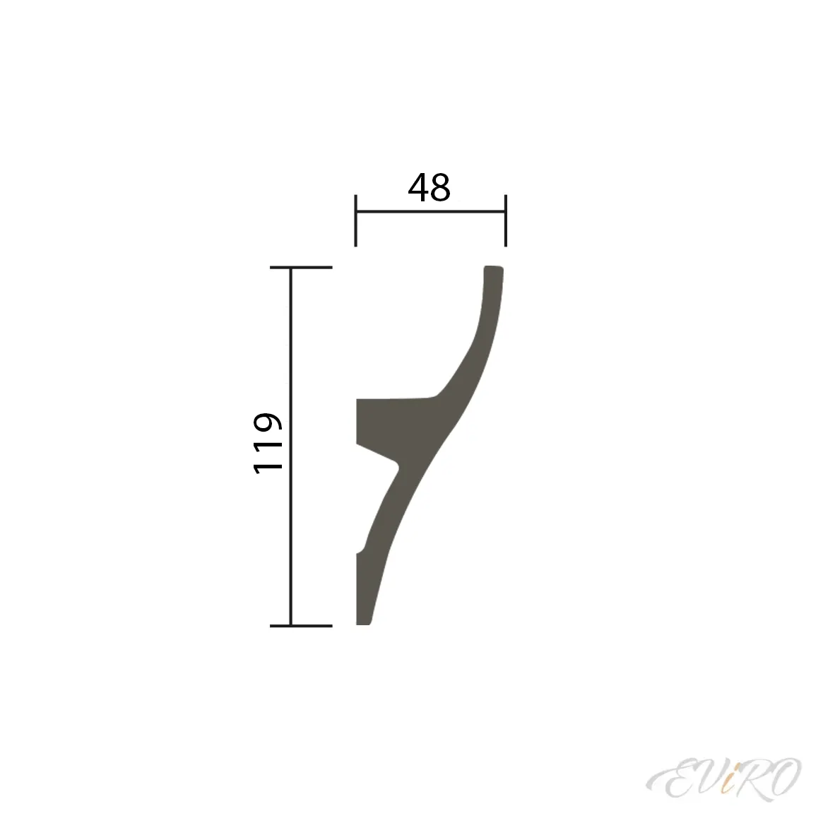 Карниз EViRO Модель 1.50.229