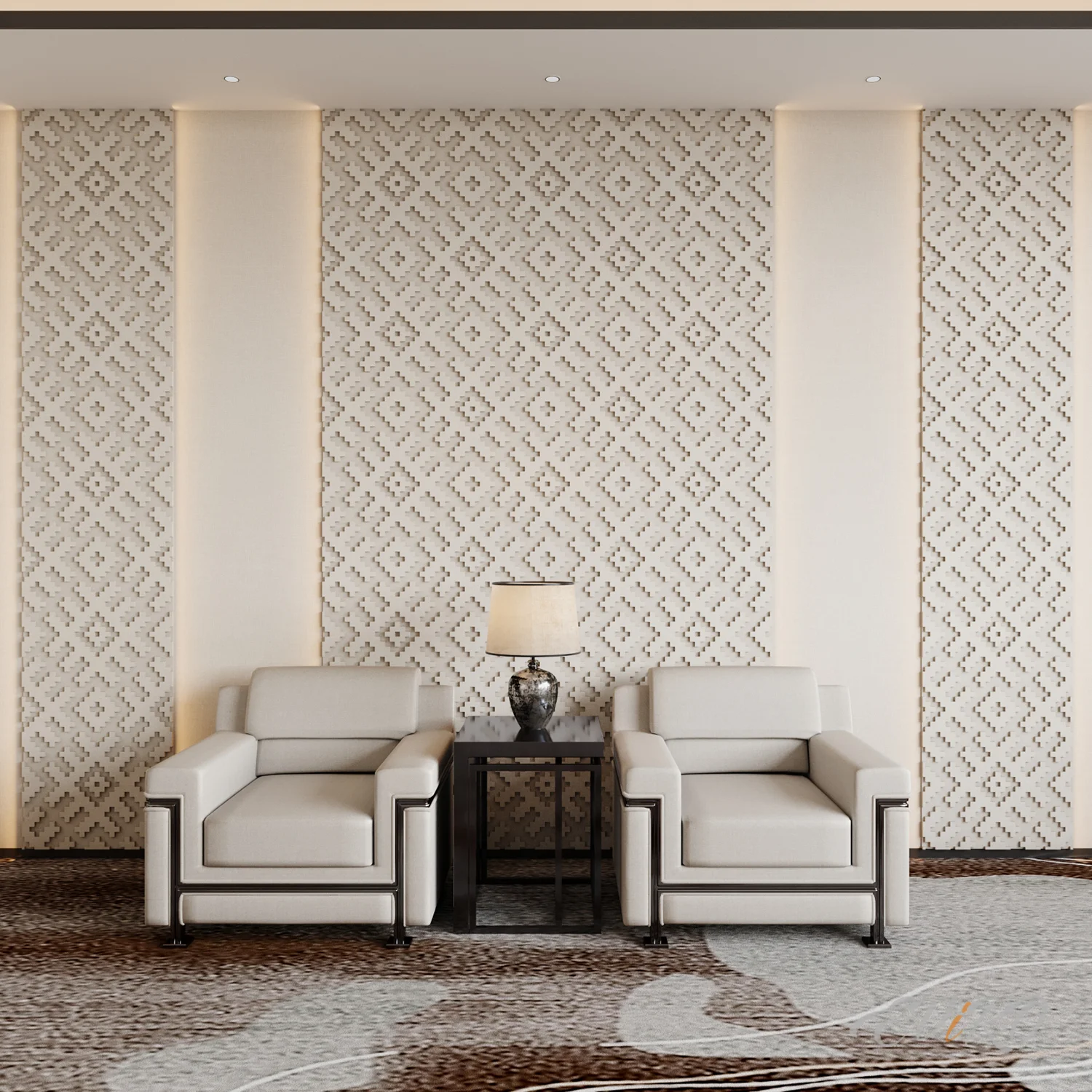 Гипсовая 3D панель EViRO Орнамент