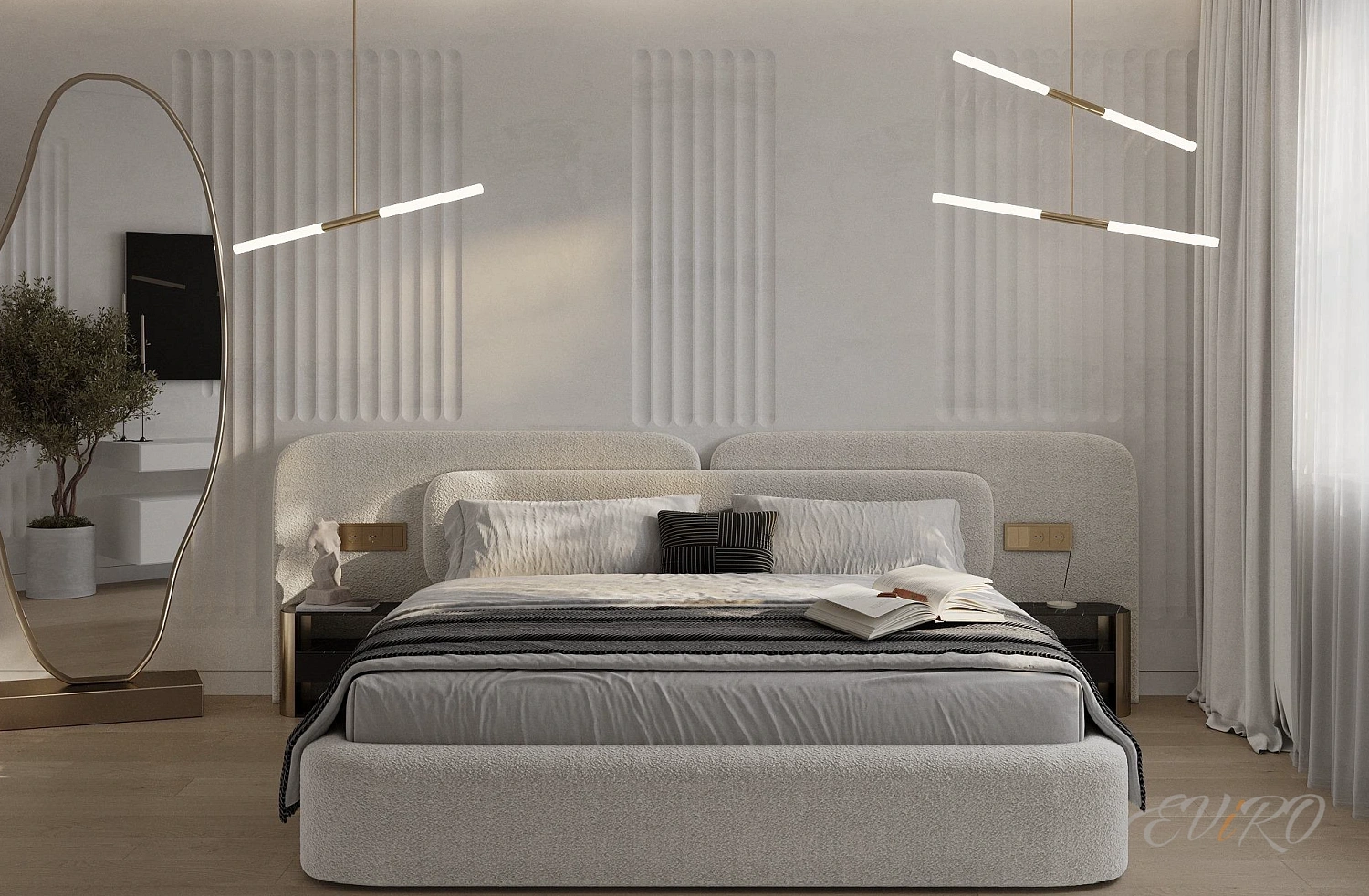 Гипсовая 3D панель EViRO Спарта