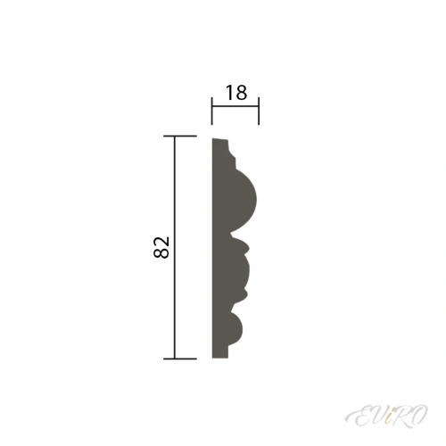 Молдинг EViRO Модель 1.51.358
