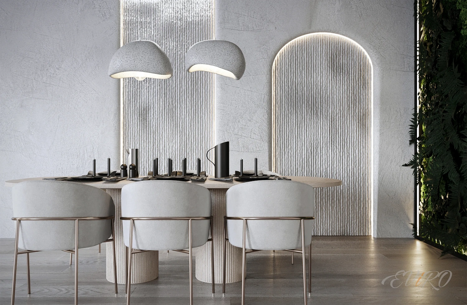 Подсветка, направленная на рельеф EViRO