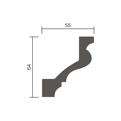 Карниз EViRO Модель 1.50.100