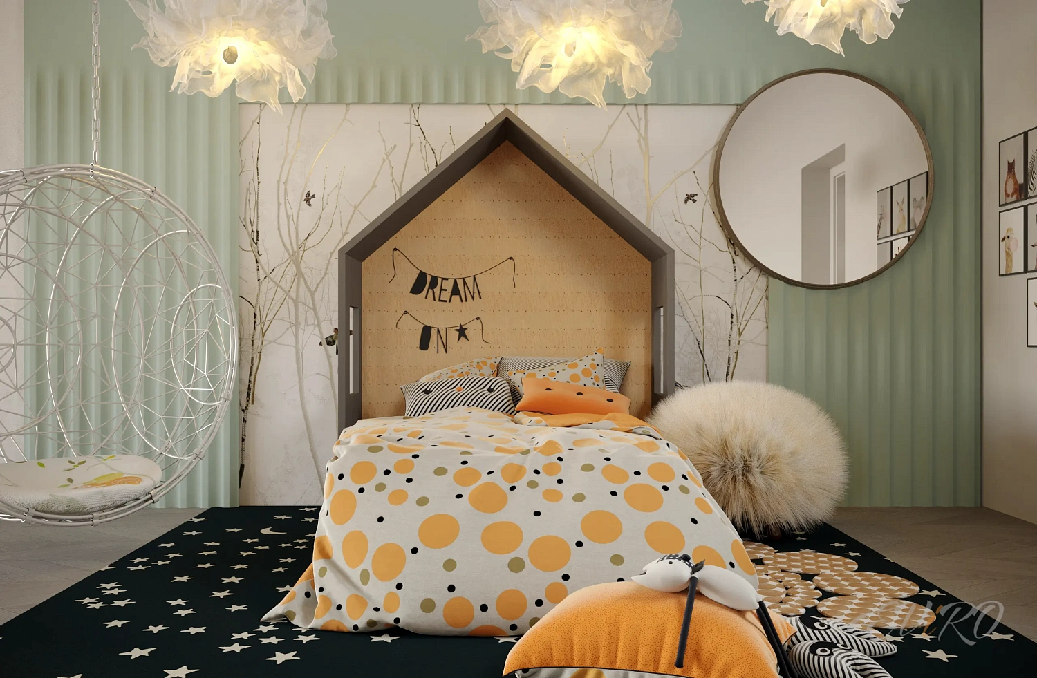 Гипсовая 3D панель EViRO Спарта