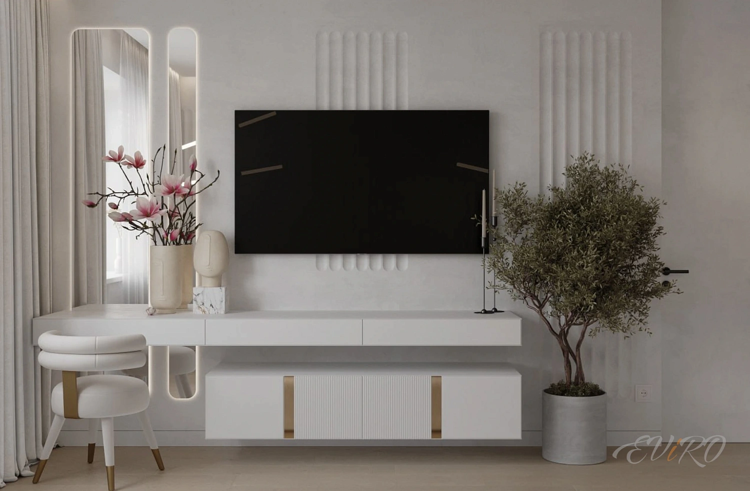 Гипсовая 3D панель EViRO Спарта