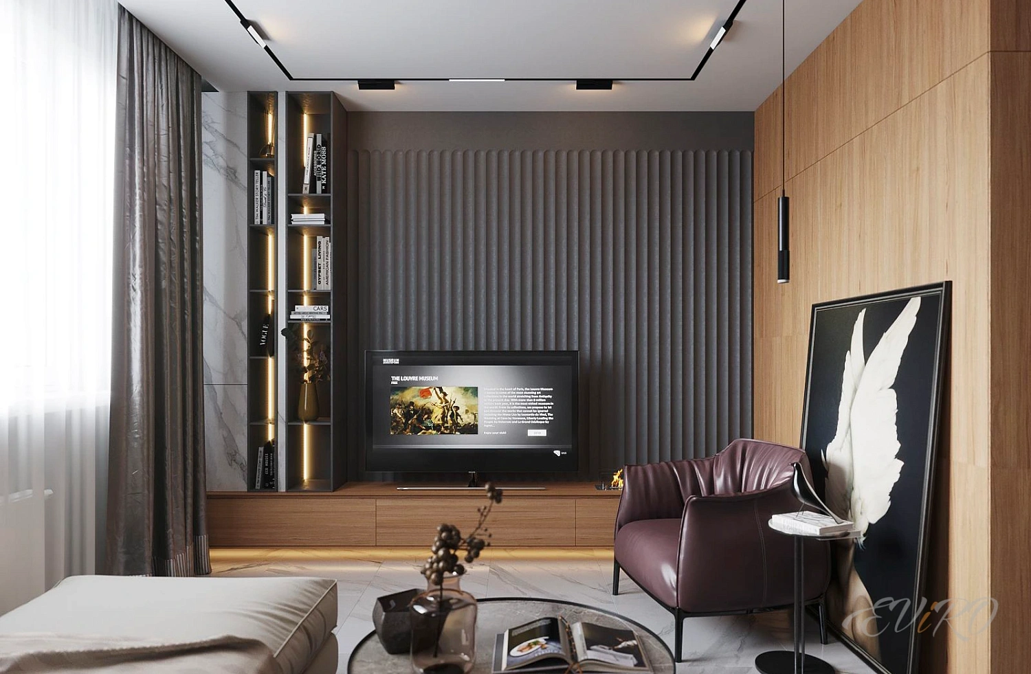 Гипсовая 3D панель EViRO Спарта