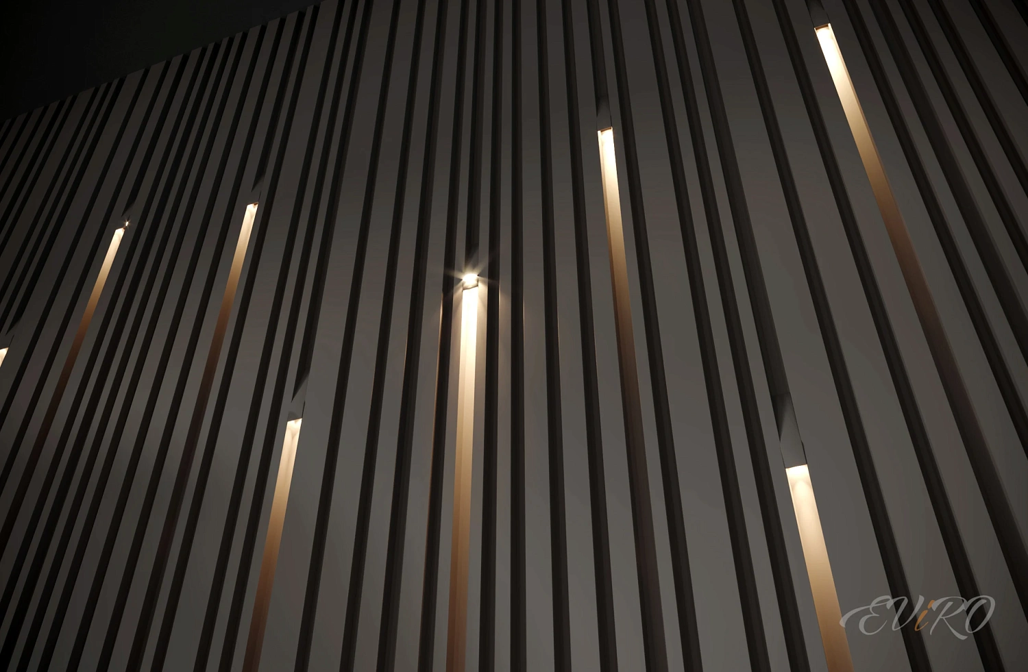 Гипсовая 3D панель EViRO Max Barcode LED